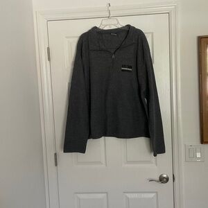 Stetson Gray Fleece Pullover